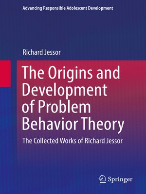 cover image of The Origins and Development of Problem Behavior Theory
